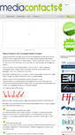 Mobile Screenshot of mediacontactspro.com
